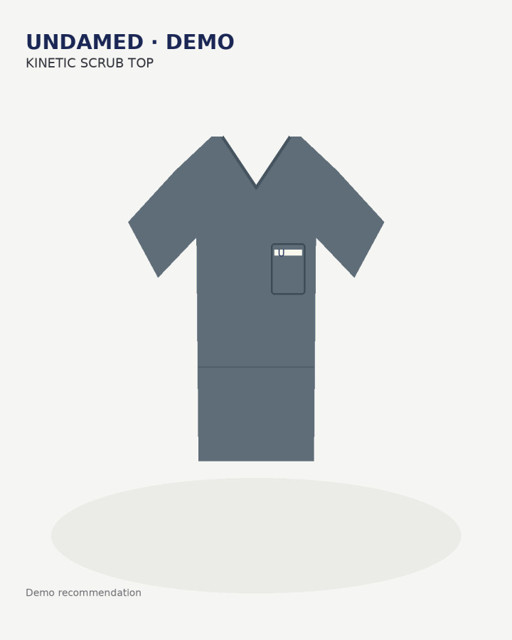 KINETIC SCRUB TOP - DEMO